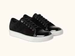 image of black sneakers